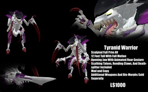 Second Life Marketplace - Tyranid Warrior