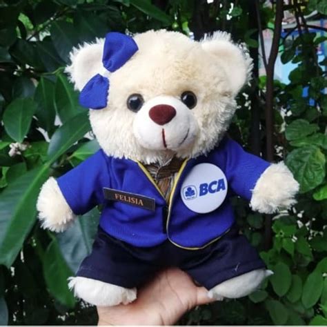 Jual Boneka Teddy Bear Kostum Profesi Bank Ukir Nama Shopee Indonesia