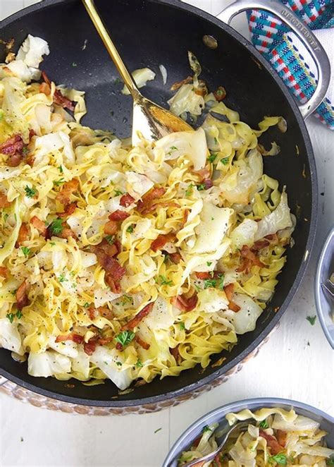 Easy Polish Haluski Fried Noodles And Cabbage The Suburban Soapbox