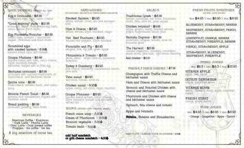 Lublu Bakery Cafe Menu In Boca Raton Florida Usa