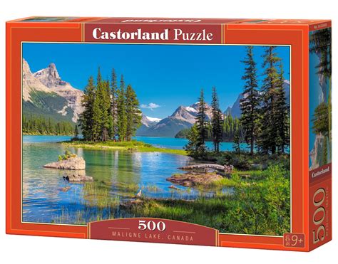 Maligne Lake Canada 500 Teile CASTORLAND Puzzle Online Kaufen