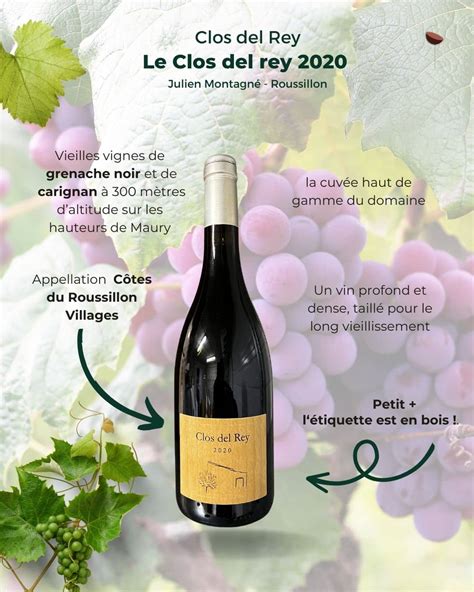 Le Clos Del Rey 2020 Sur Cep De Table