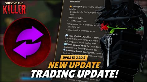 TRADING UPDATE New STK Trading Update Survive The Killer YouTube