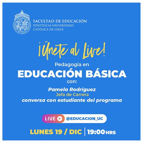 Universidad Católica on Twitter RT Fac EducacionUC Quieres ser