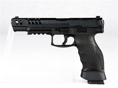 Pistole Heckler Koch SFP9 OR Match 9mm Push Button Kurzwaffen Aebi