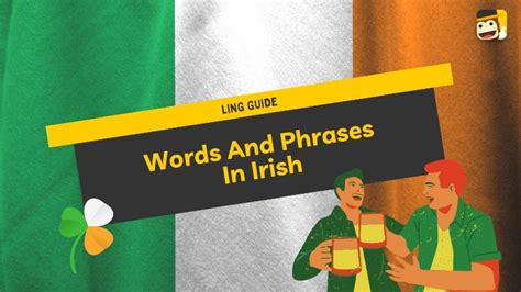 30 Words And Phrases In Irish: Easy Guide | Ling App