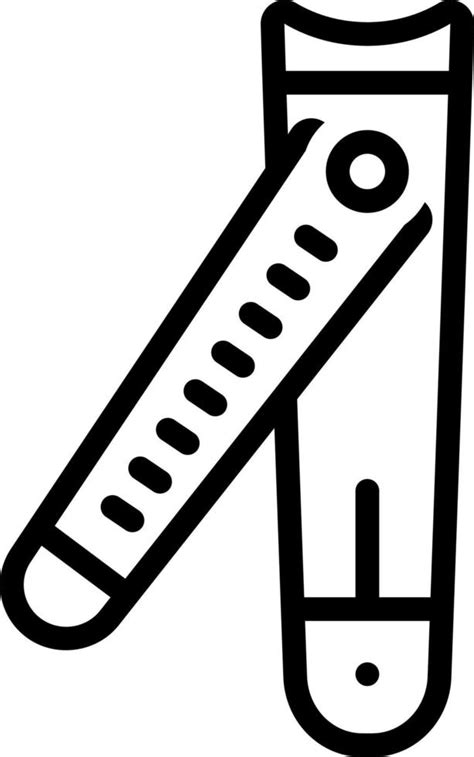 Line Icon For Nail Clippers 13224547 Vector Art At Vecteezy