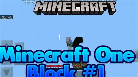 SAYA DAN IZAR CRAFT TERJEBAK DI SATU BLOCK Minecraft Survival One