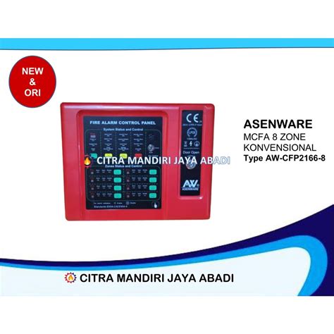 Jual Mcfa Zone Asenware Master Control Fire Alarm Panel Lpcb