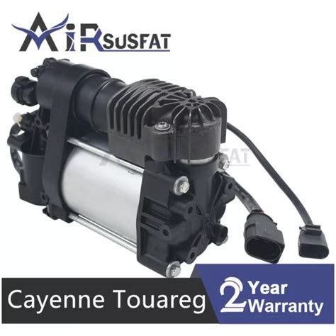 Air Suspension Compressor Pump For Porsche Cayenne Vw Touareg Nf Ii