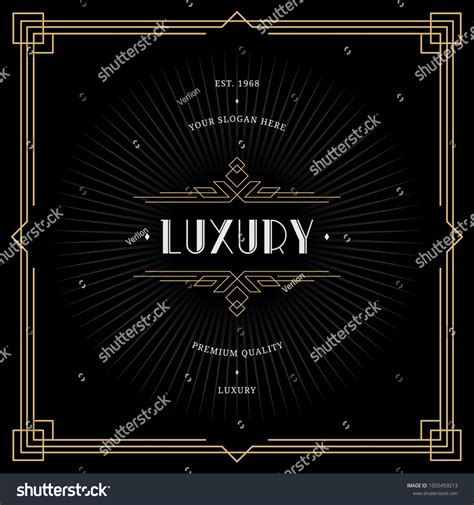 Great Gatsby Design Template