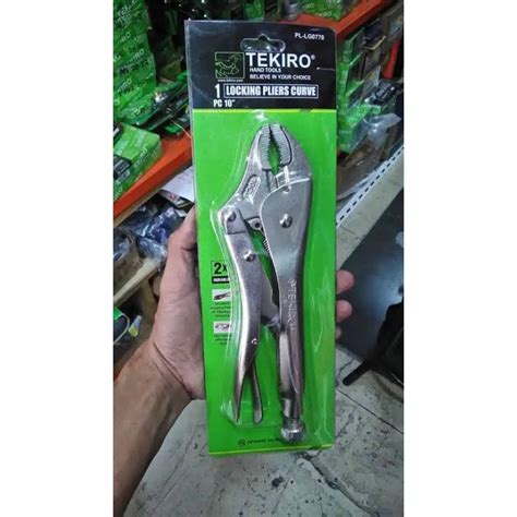 Jual Tang Buaya Tekiro Nichie Tang Jepit Bengkok Locking Plier