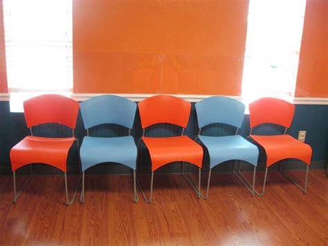 The Color Combination On The Pediatric Waiting Room Furniture In