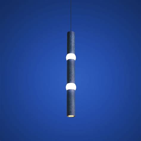 Lightbone Blue Oak Pendant Lamp By Oblure Design F Rg Blanche