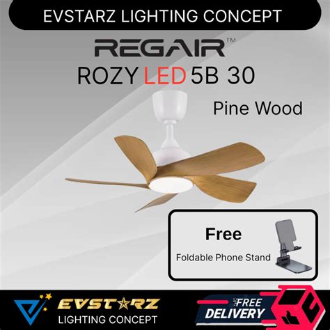 Regair Rozy B Inches Led Non Led Dc Remote Ceiling Fan Shopee