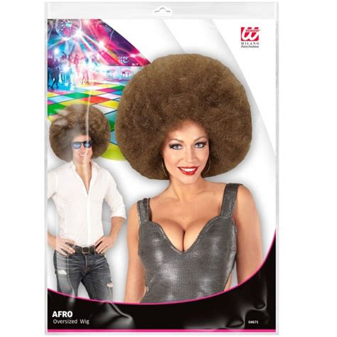 Comprar Peluca Afro Gigante Casta A De Disfraz Env O En H