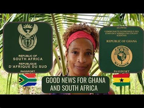 Ghana And South Africa Sign Visa Waiver Agreement For Ordinary Passport