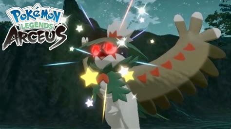 This Is Incredible Shiny Alpha Hisuian Decidueye Pokémon Legends