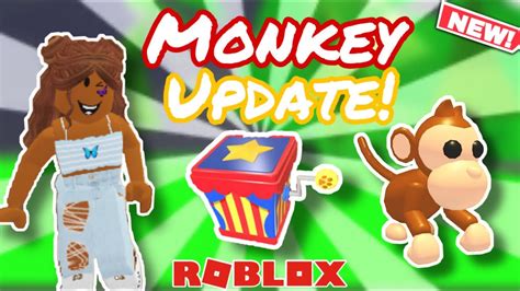 Monkey Fairground Update 🐒 Adopt Me On Roblox Youtube