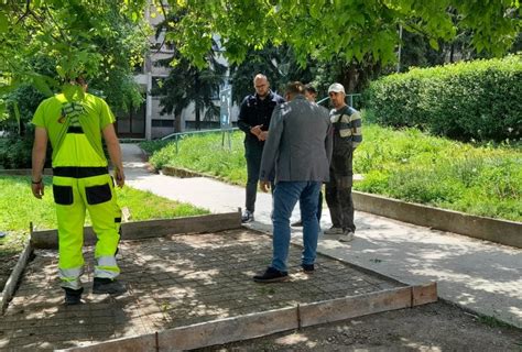 Uređenje staza i trotoara u Petoj mesnoj zajednici sledi rad na Starom