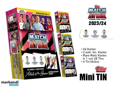 Topps Match Attax Uefa Champions League Tc Mini Tin