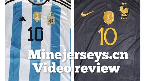 Minejerseys Cn Video Review Argentina Messi World Cup Jersey