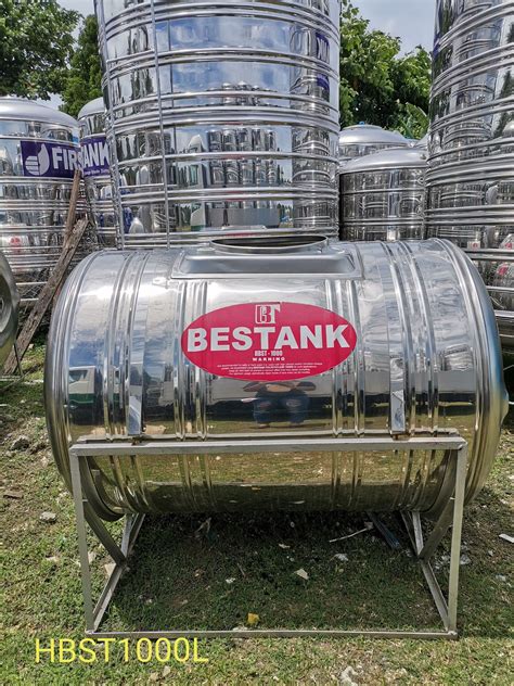 Bestank 1000 Liters Horizontal Stainless Steel Tank