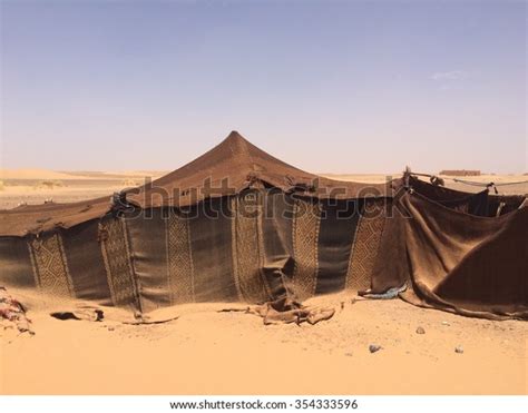 Nomad Tent Sahara Desert Morocco Stock Photo 354333596 Shutterstock