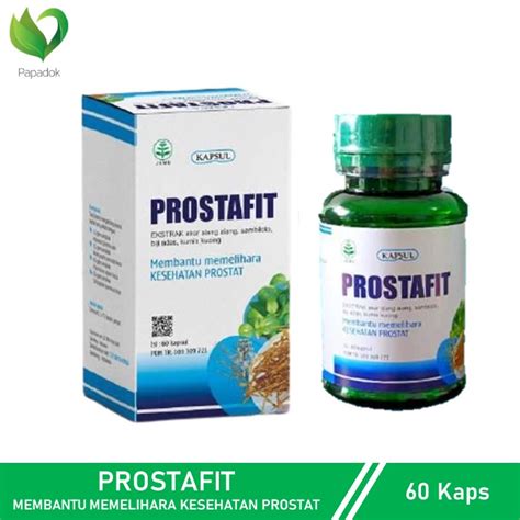 Prostafit Obat Herbal Mengatasi Prostat Original 60 Kapsul Lazada Indonesia