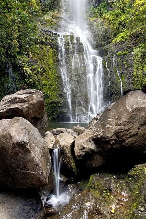 Mauis Wailua Falls And Rocks Photograph By Jenna Szerlag Fine Art America
