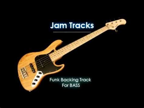 Funk Backing Track For Bass Youtube