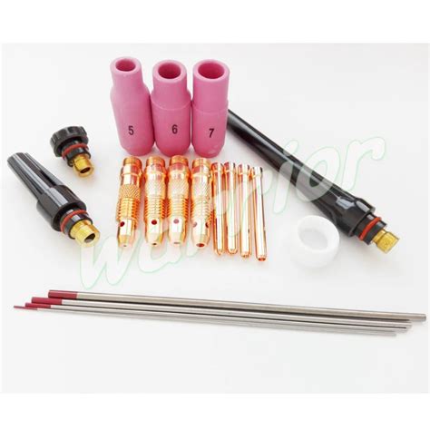 Aliexpress Buy 19pk TIG Welding WP 17 18 26 Torch Consumables Kit