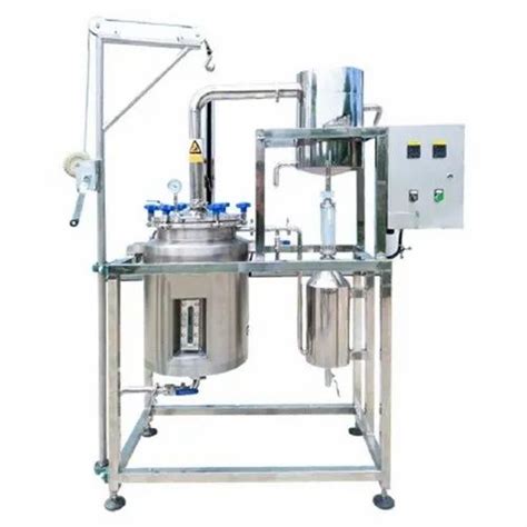 Stainless Steel Steam Distillation Unit For Essential Oil Extraction