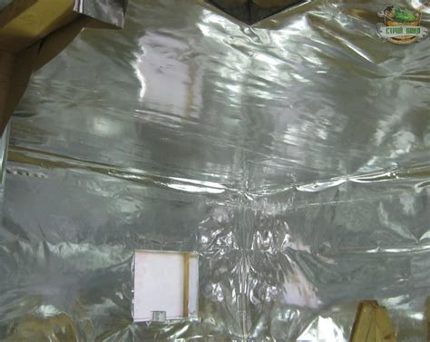 Фольгированная пароизоляция для бани