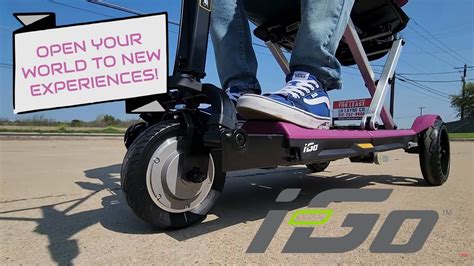 Just Released Pride Mobility I Go Folding Electric Mobility Scooter