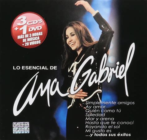 Lo Esencial By Ana Gabriel Amazon Co Uk Cds Vinyl