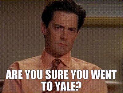 Yarn Are You Sure You Went To Yale Sex And The City