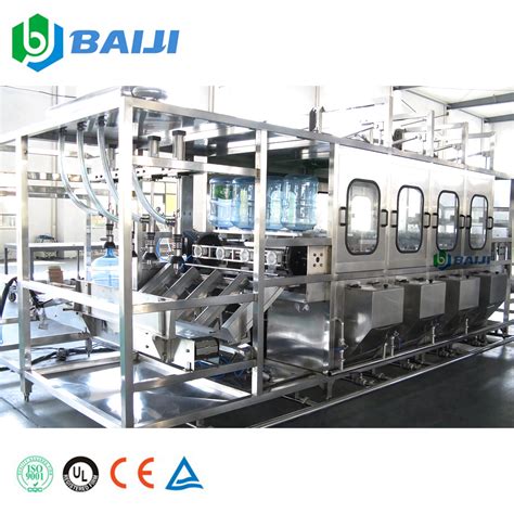 Full Automatic Gallon L Barrel Pure Water Filling Machine Line