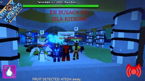 En Busca De La Isla Kitsune Leviathan Gift Blox Fruits Server