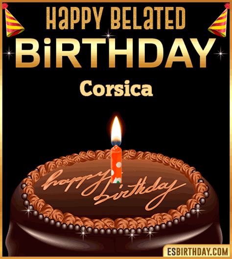 Happy Birthday Corsica  🎂 Images Animated Wishes【28 S】