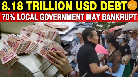 Chinas Local Debt Crisis 8 18 Trillion USD Debt Balance 70 Local