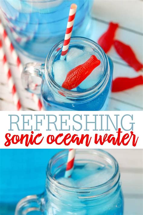 Sonic Ocean Water {copycat Recipe} Video Lil Luna