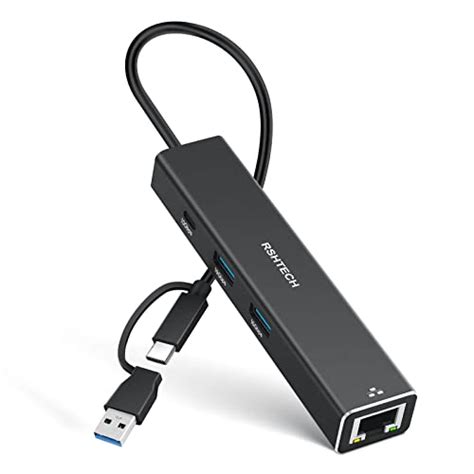 【楽天市場】【送料無料】rshtech Usb C ハブ 4 In 1 10gbps Lan変換アダプター Type C ポートx1 Typea ポートx2 1000mbps 高速通信