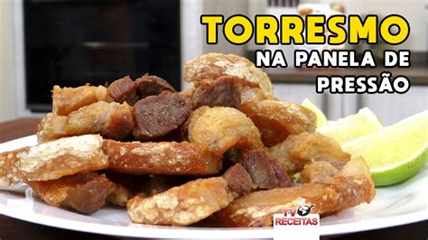 Torresmo na Panela de Pressão Tv Receitas TV Churrasco