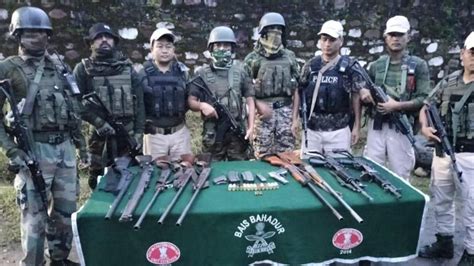 Arms Ammunition And Explosives Recovered In Hours In