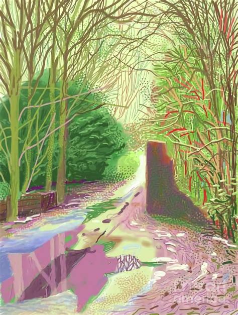 David Hockney Memory Street Digital Art By Roland Honaker Fine Art