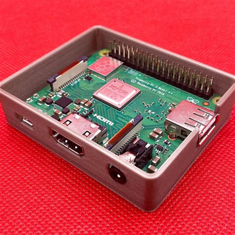 3D Printable Raspberry Pi 3A Case By Kosteklvp