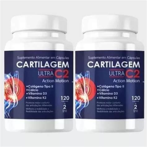 2un Prevenção Do Desgaste Cartilagem Ultra C2 120cps Uc2 Parcelamento