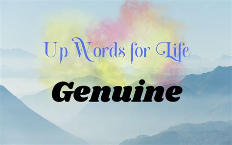 Up Words For Life — Ideas Up Words