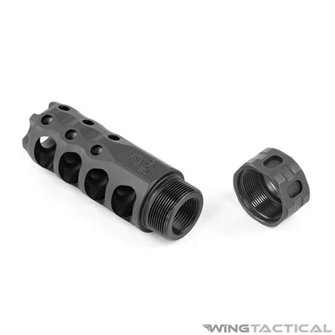 Precision Armament Hypertap Muzzle Brake 9mm350 Wing Tactical